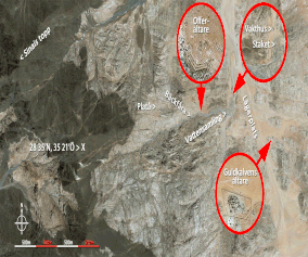 Satellitfoto-över-Sinai-berg